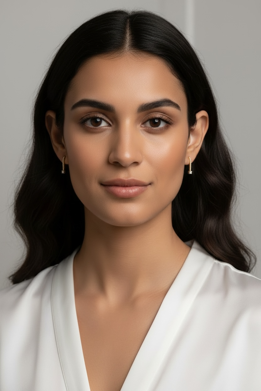 18k Gold Filled Vertical CZ Bar Earrings