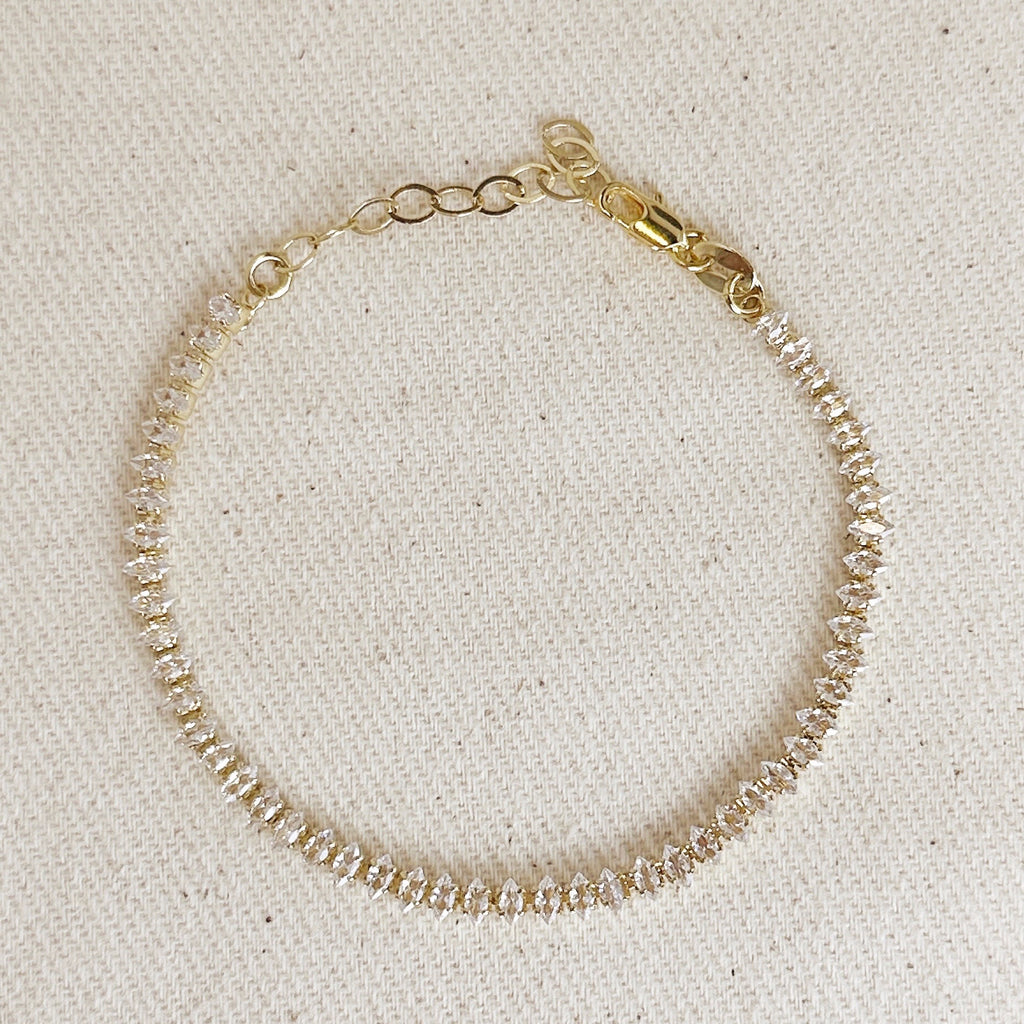 marquise cut tennis bracelet mother's day gift idea