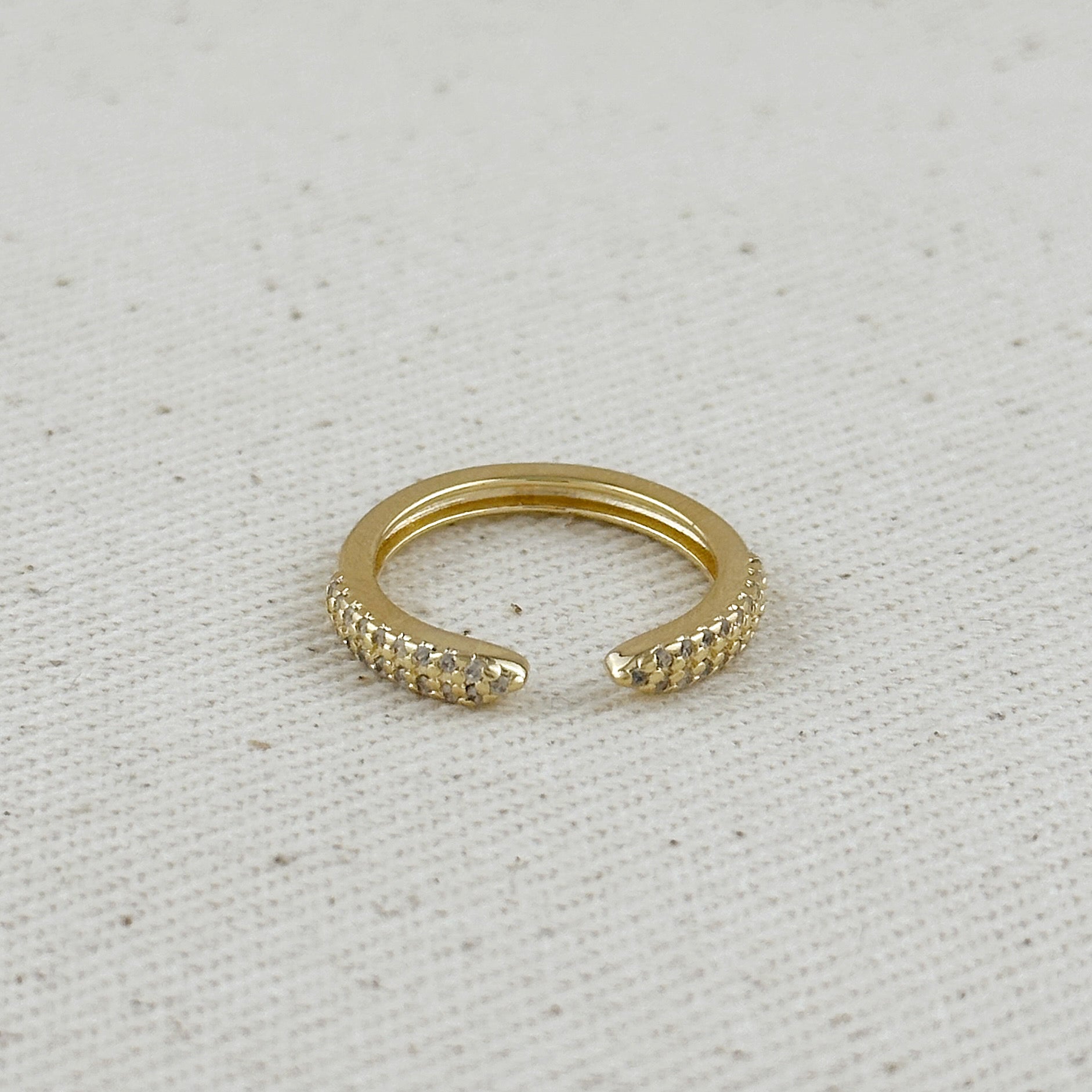 18k Gold Filled Open Top Stackable Ring – GoldFi