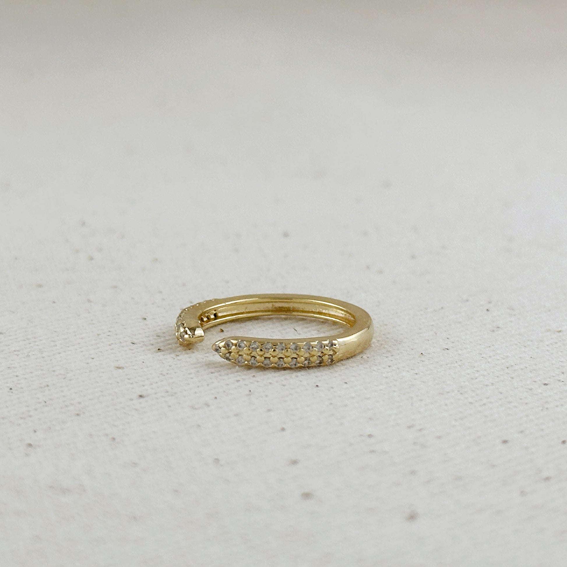 18k Gold Filled Open Top Stackable Ring – GoldFi