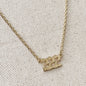 18k Gold Filled Angel Number Necklace