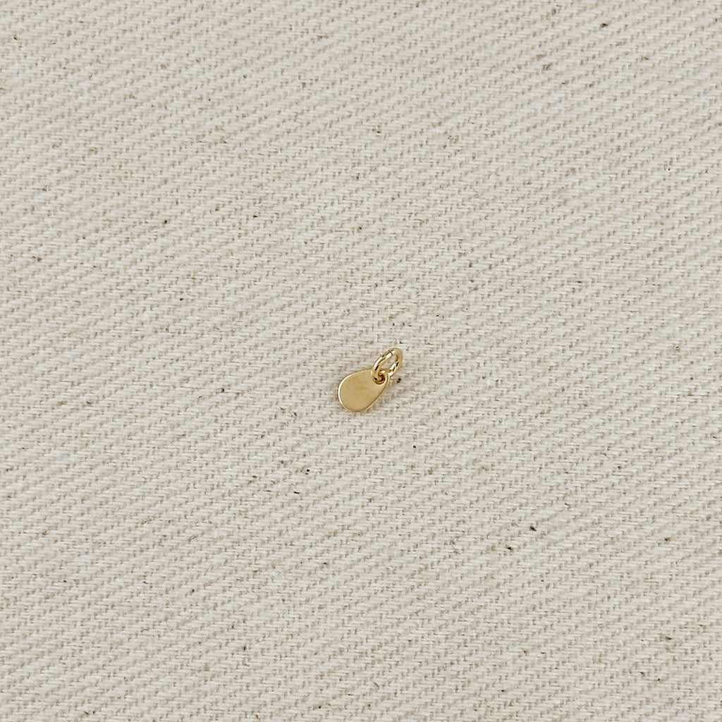 18k Gold Filled Blank Tag Findings