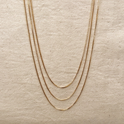 1mm Box chain