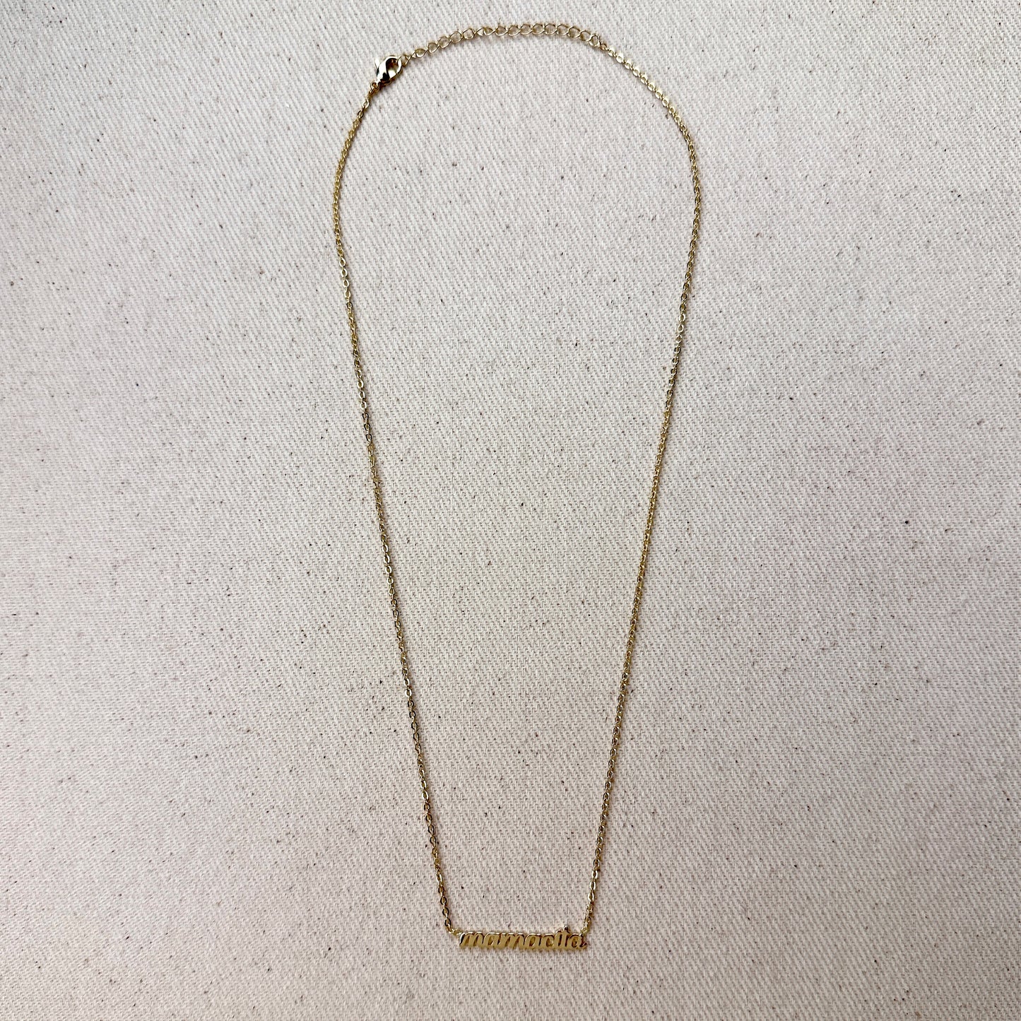 18k Gold Filled Mamacita Necklace