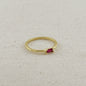 18kGold Filled Birthstone Rings