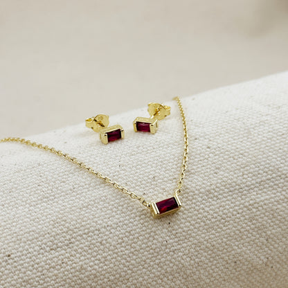 18k Gold Filled Celebration Birthstone Sets