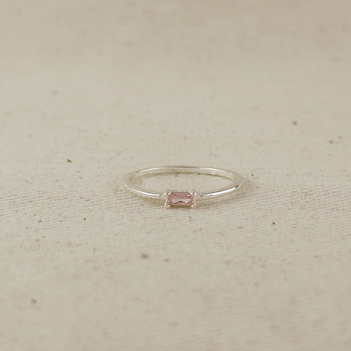 Silver Filled Birthstone Rings