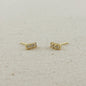 18k Gold Filled Mini CZ Stud Earrings