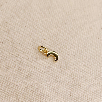 Mini Crescent Moon Charm