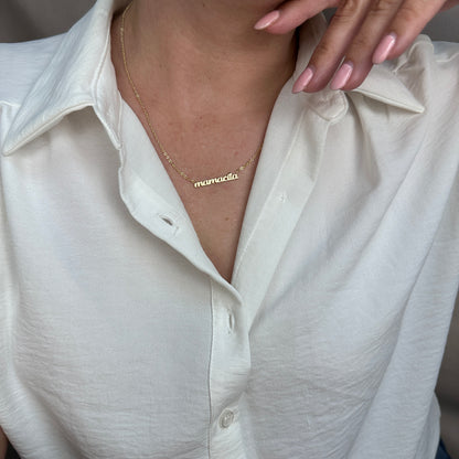 18k Gold Filled Mamacita Necklace