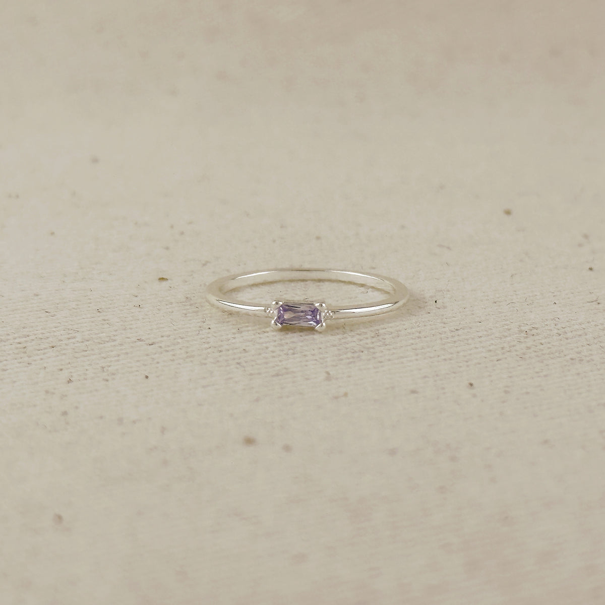 Silver Filled Birthstone Rings