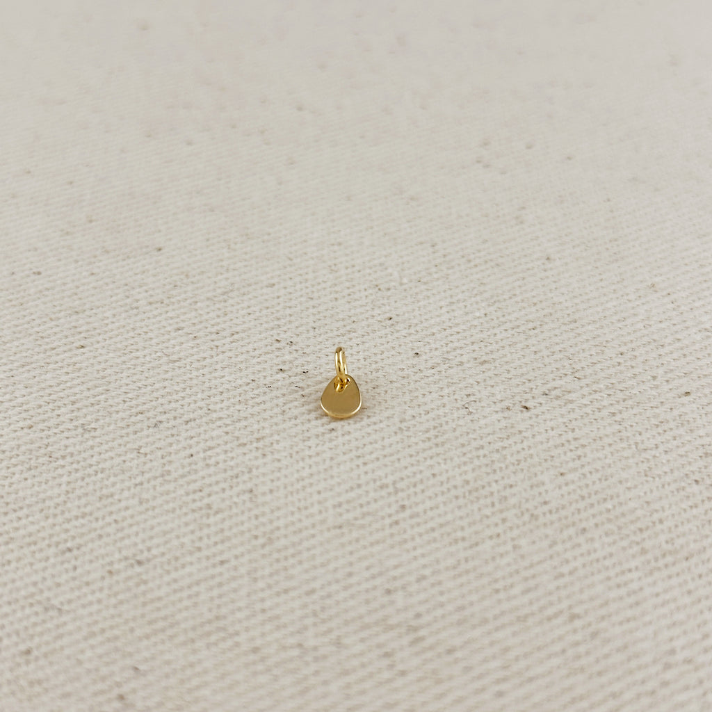 18k Gold Filled Blank Tag Findings