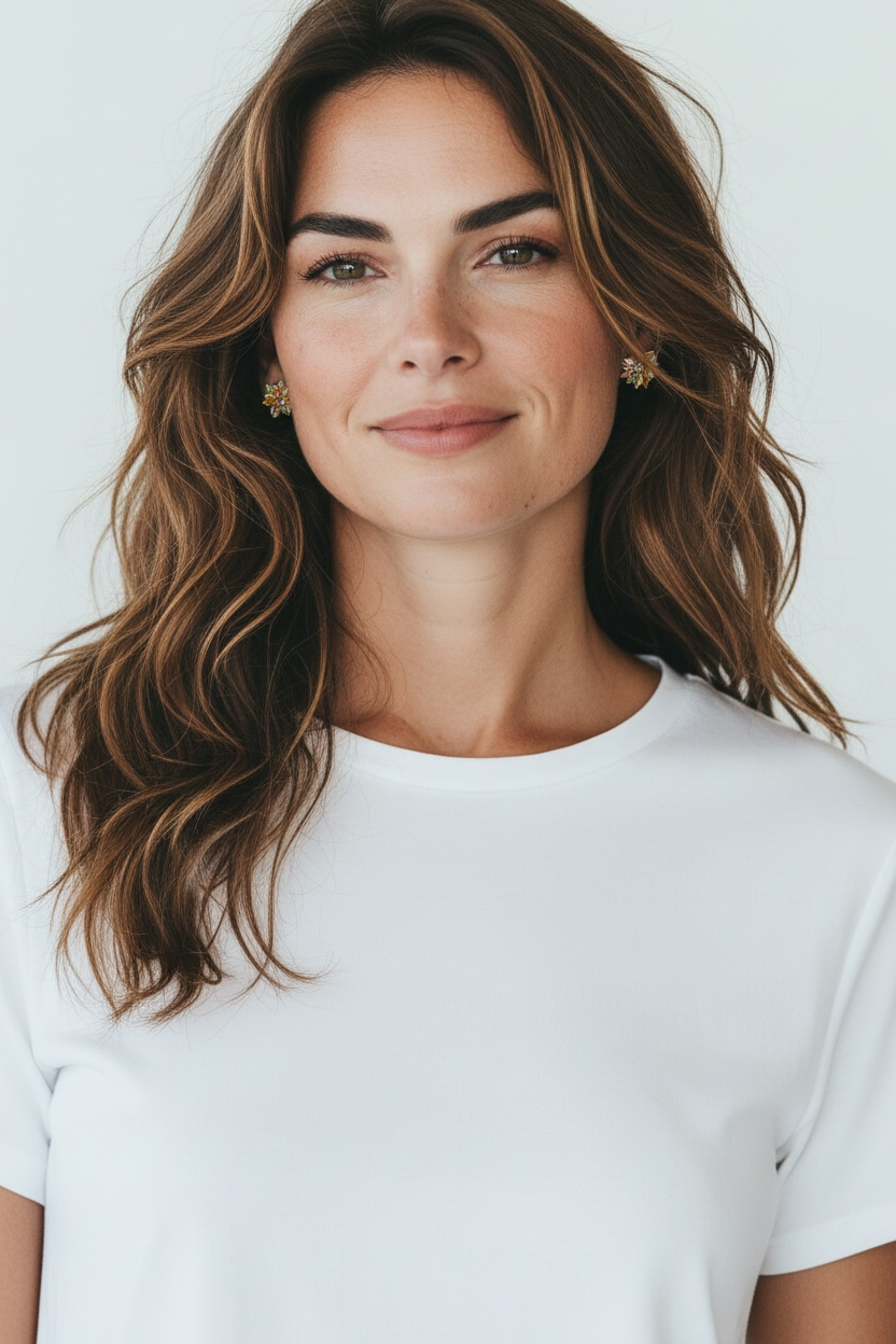 Colorful Flower Earrings