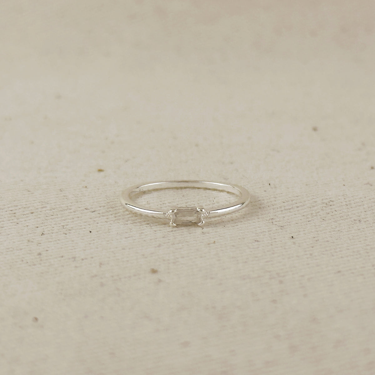 Silver Filled Birthstone Rings