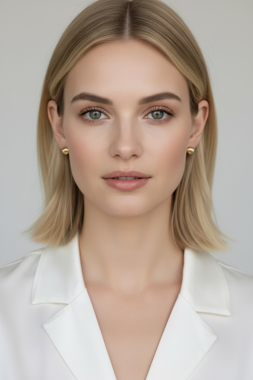 Scalloped heart Studs