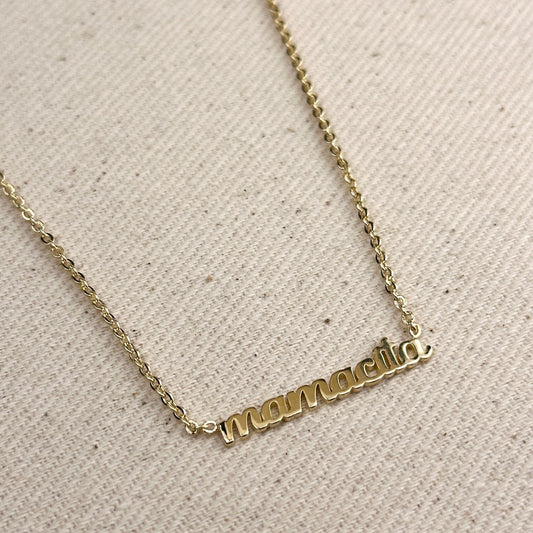 18k Gold Filled Mamacita Necklace