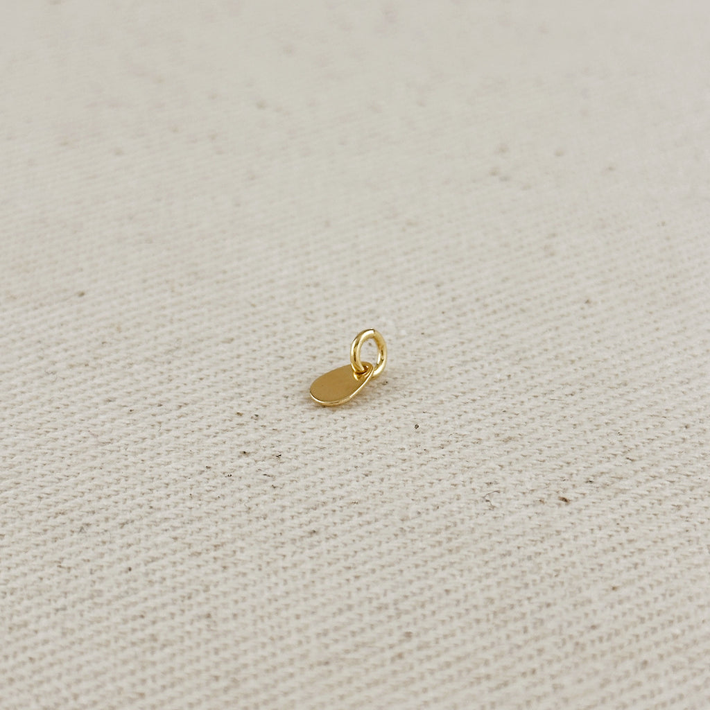 18k Gold Filled Blank Tag Findings