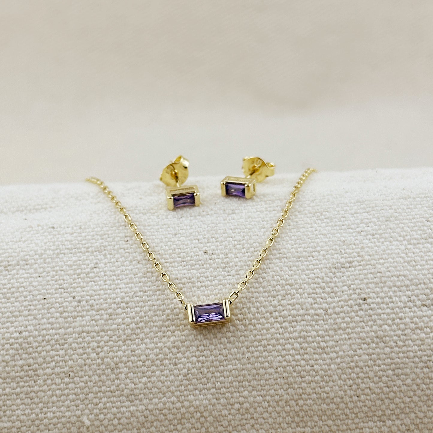 18k Gold Filled Celebration Birthstone Sets