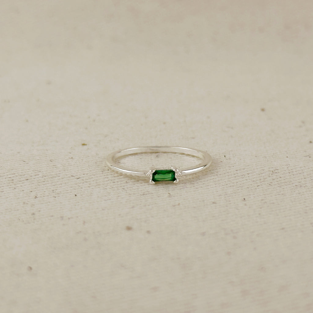 Silver Filled Birthstone Rings