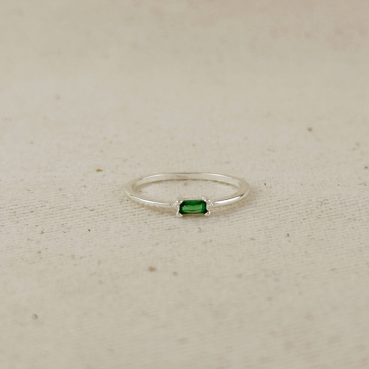 Silver Filled Birthstone Rings