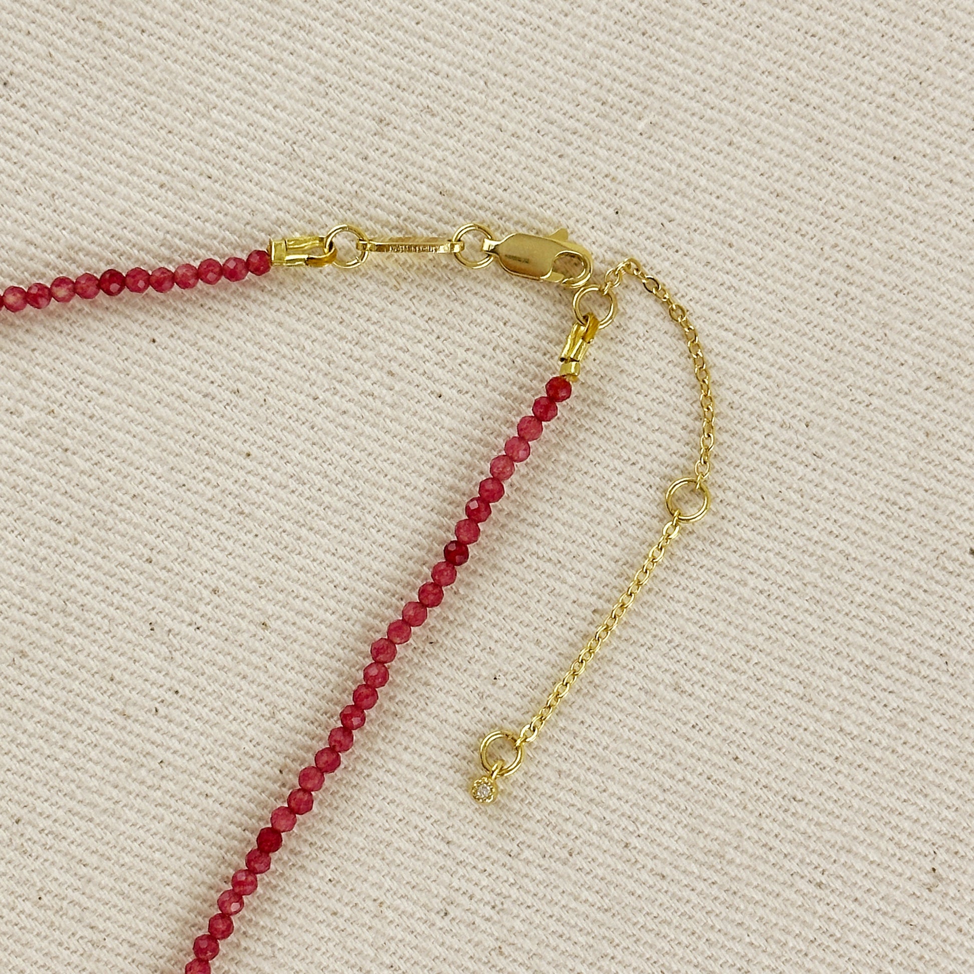 Ruby Jade Necklace