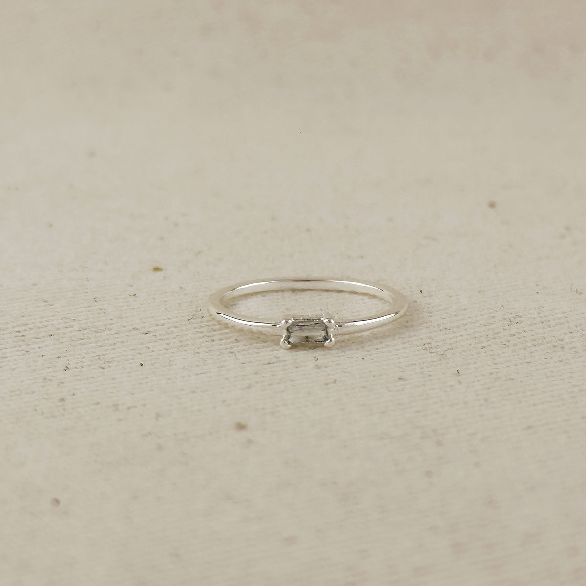 Silver Filled Birthstone Rings