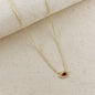 18k Gold Filled Fancy Birthstone Baguette Necklace