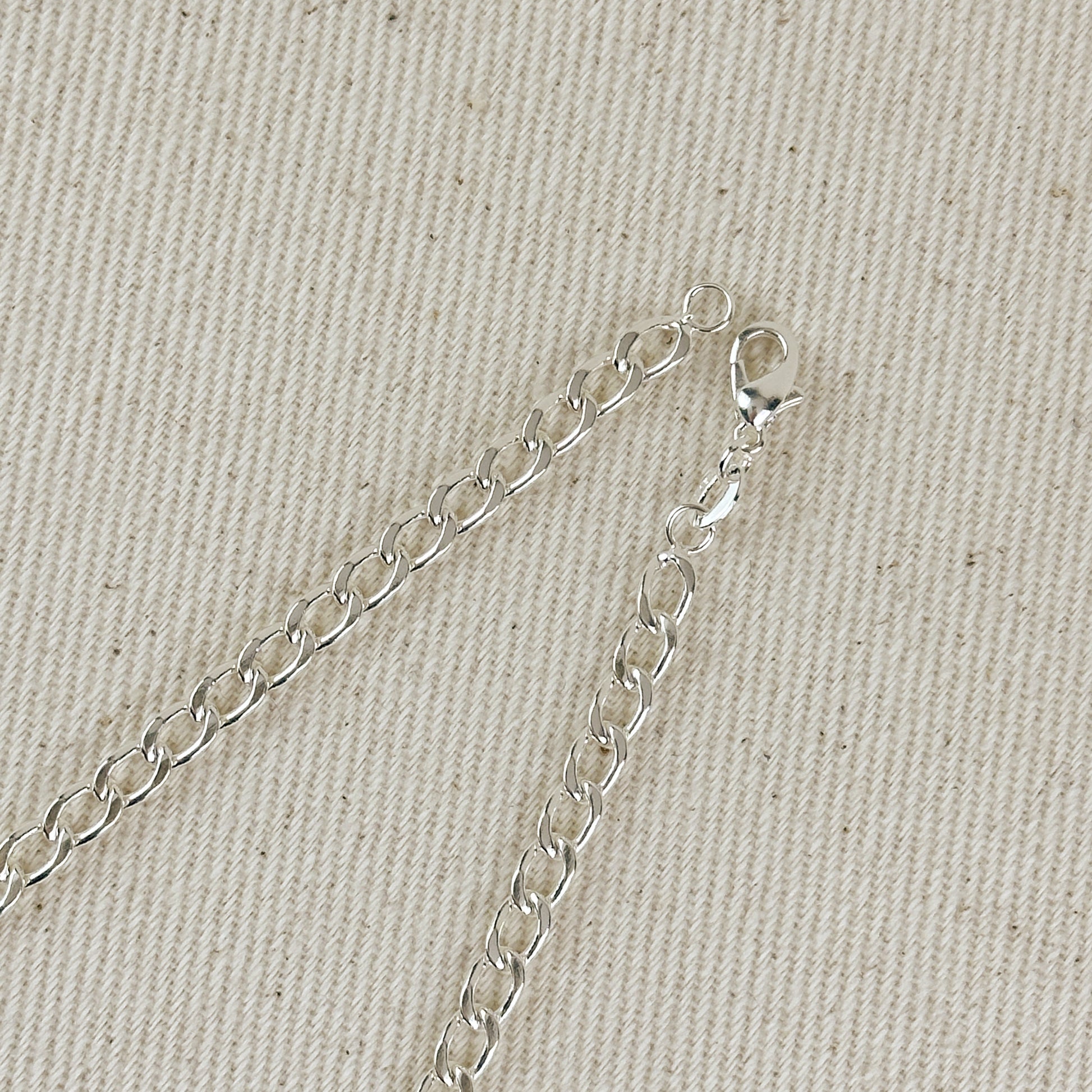 Sterling Silver Curb Chain 4.0mm