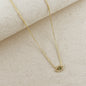 18k Gold Filled Fancy Birthstone Baguette Necklace