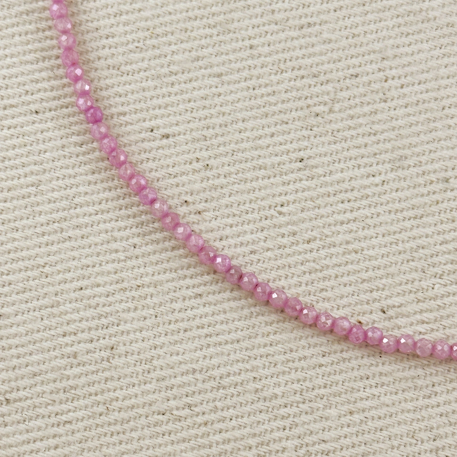 Pink Zircon Necklace