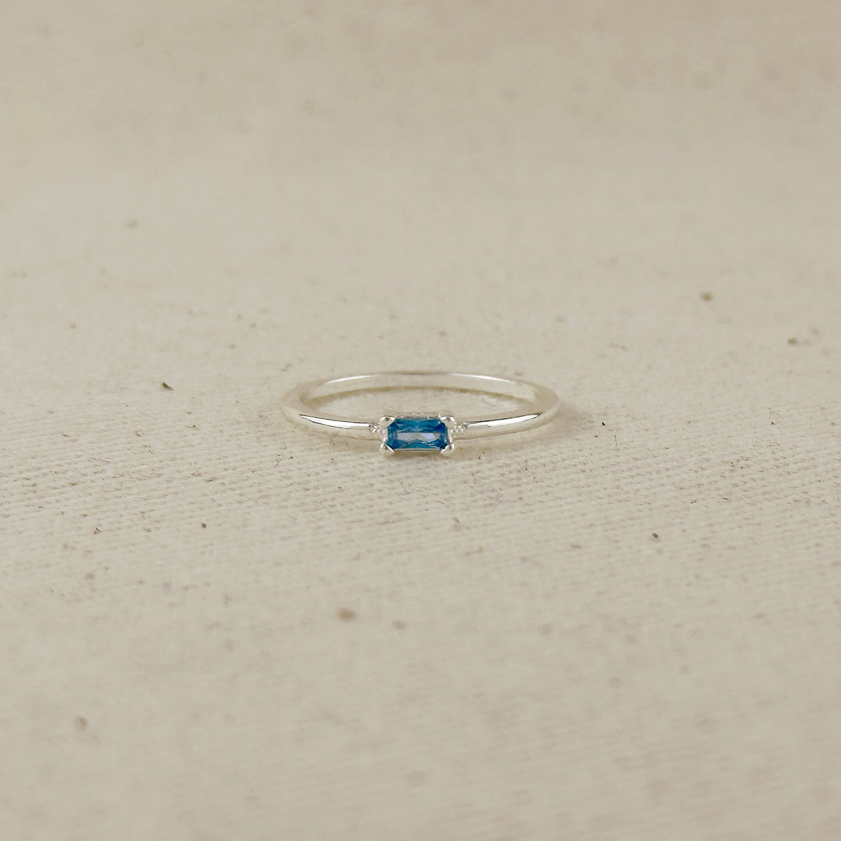 Silver Filled Birthstone Rings