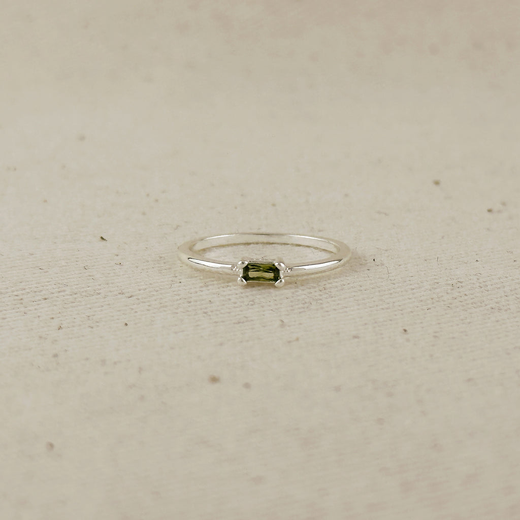Silver Filled Birthstone Rings