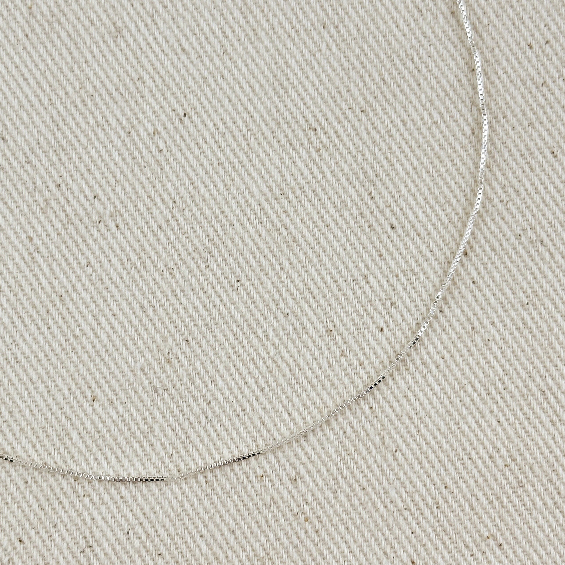 Sterling Silver Box Chain 0.6mm