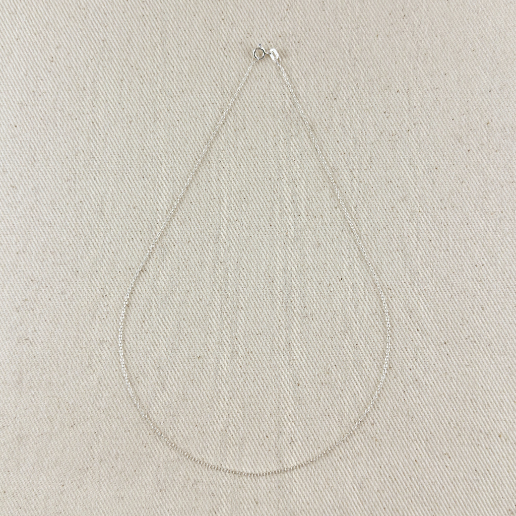 Sterling Silver Super Light Cable Chain 1.2mm