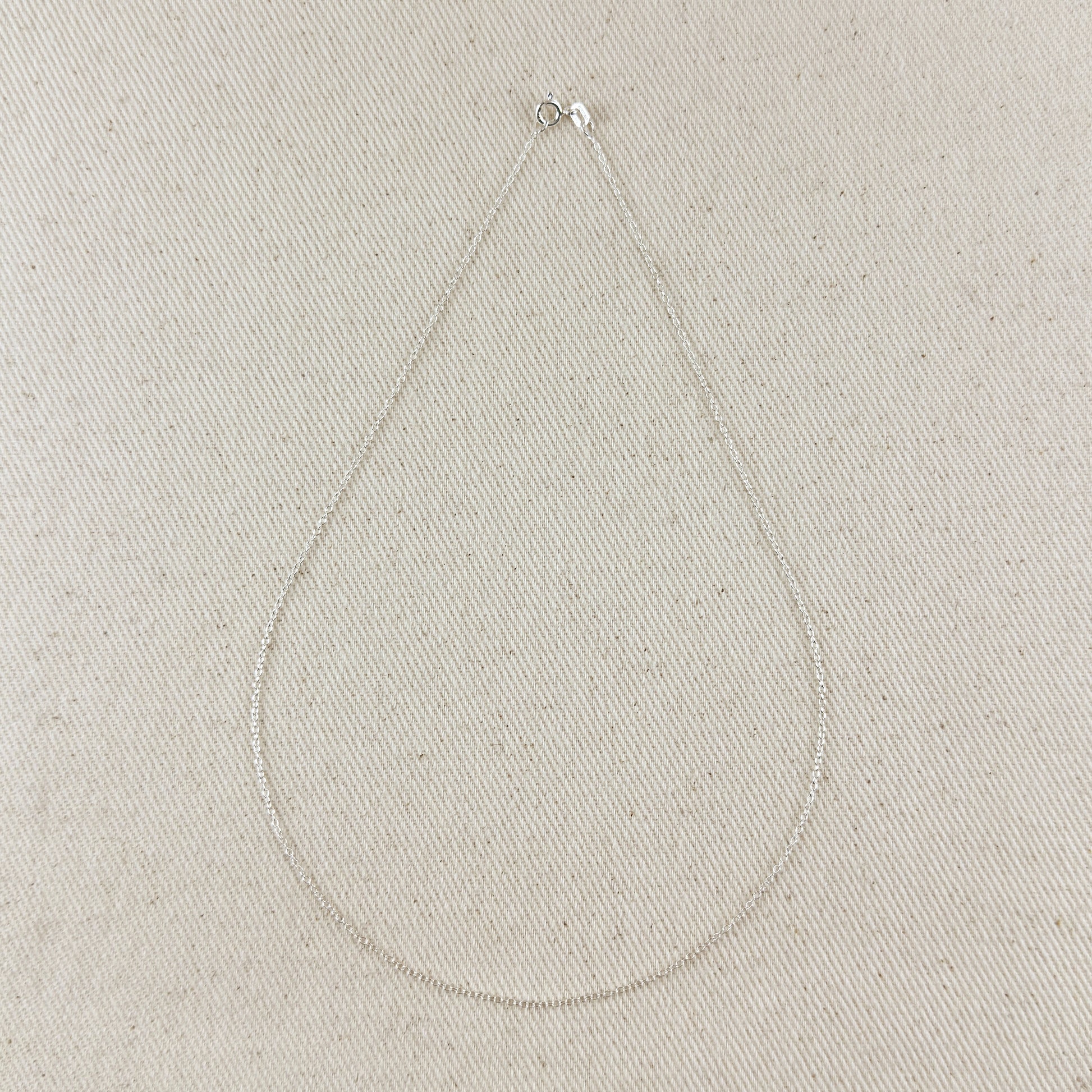 Sterling Silver Super Light Cable Chain 1.2mm