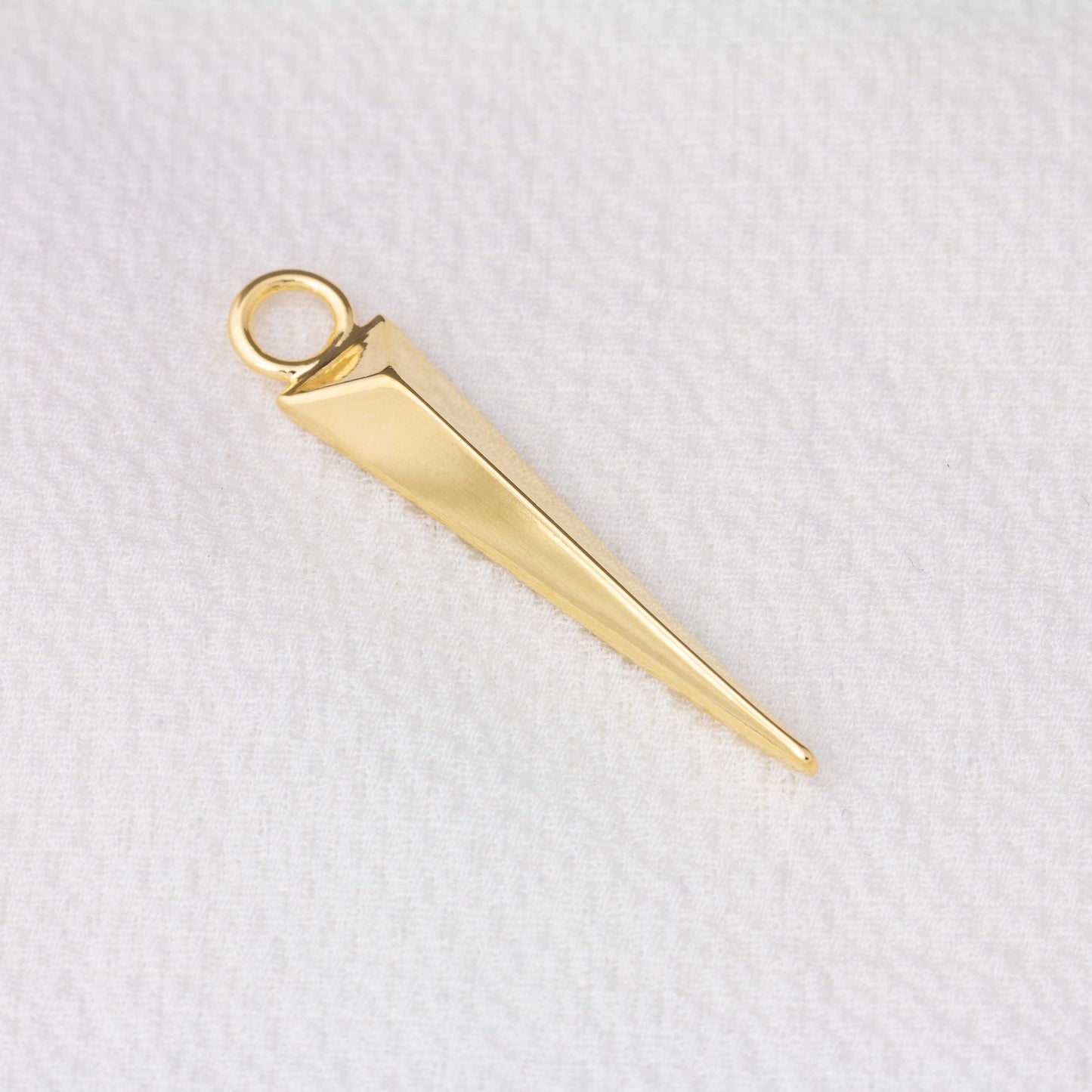 Faceted Spear Earring Charm