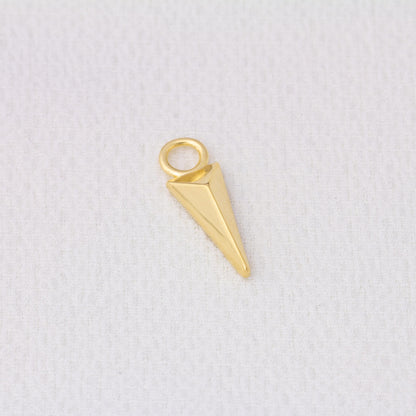 Faceted Spear Earring Charm