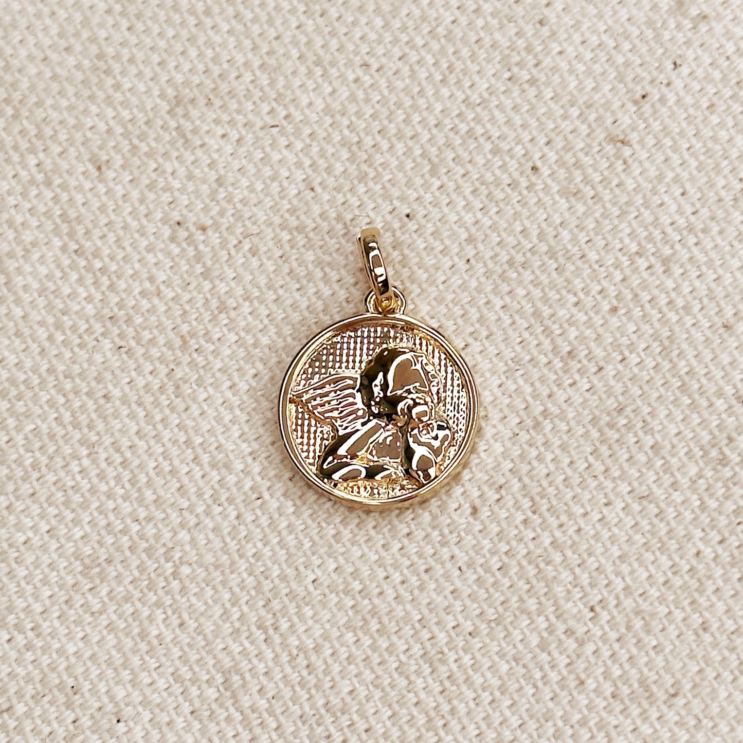 Angel Coin Pendant
