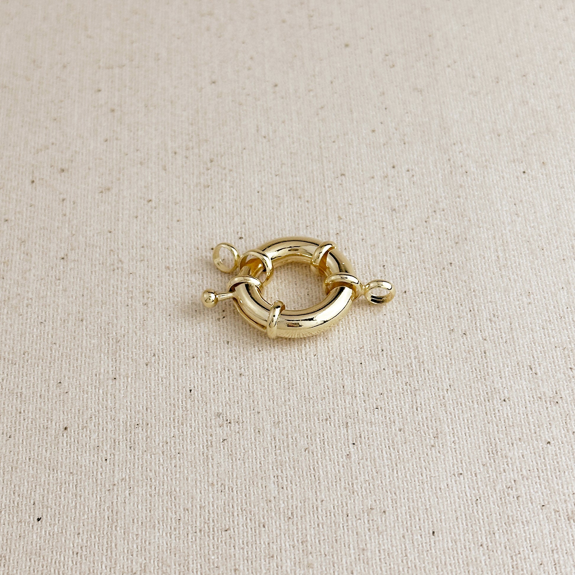18k Gold Filled 21mm Spring Ring Clasp – GoldFi