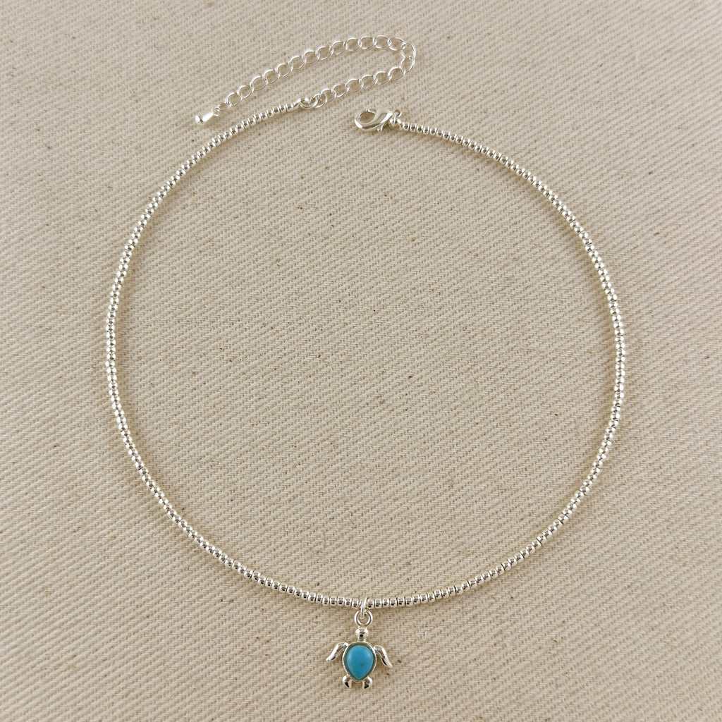 Sea Turtle Choker Necklace