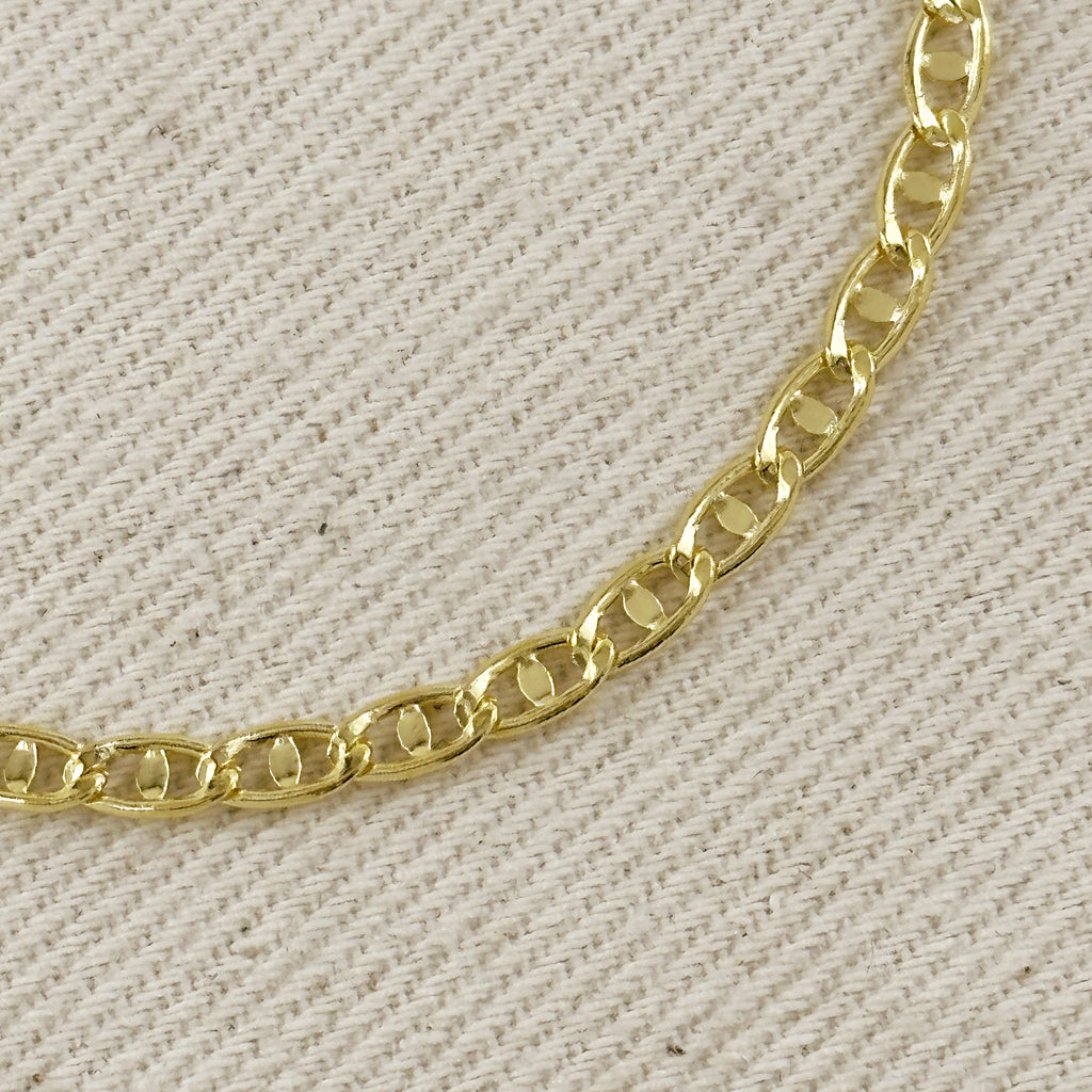 Fancy Mariner 18k Gold Filled Bracelet