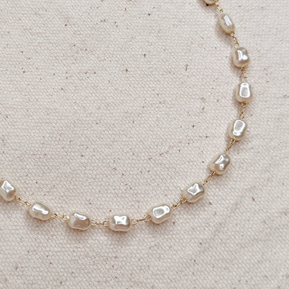 Baroque Pearl Necklace