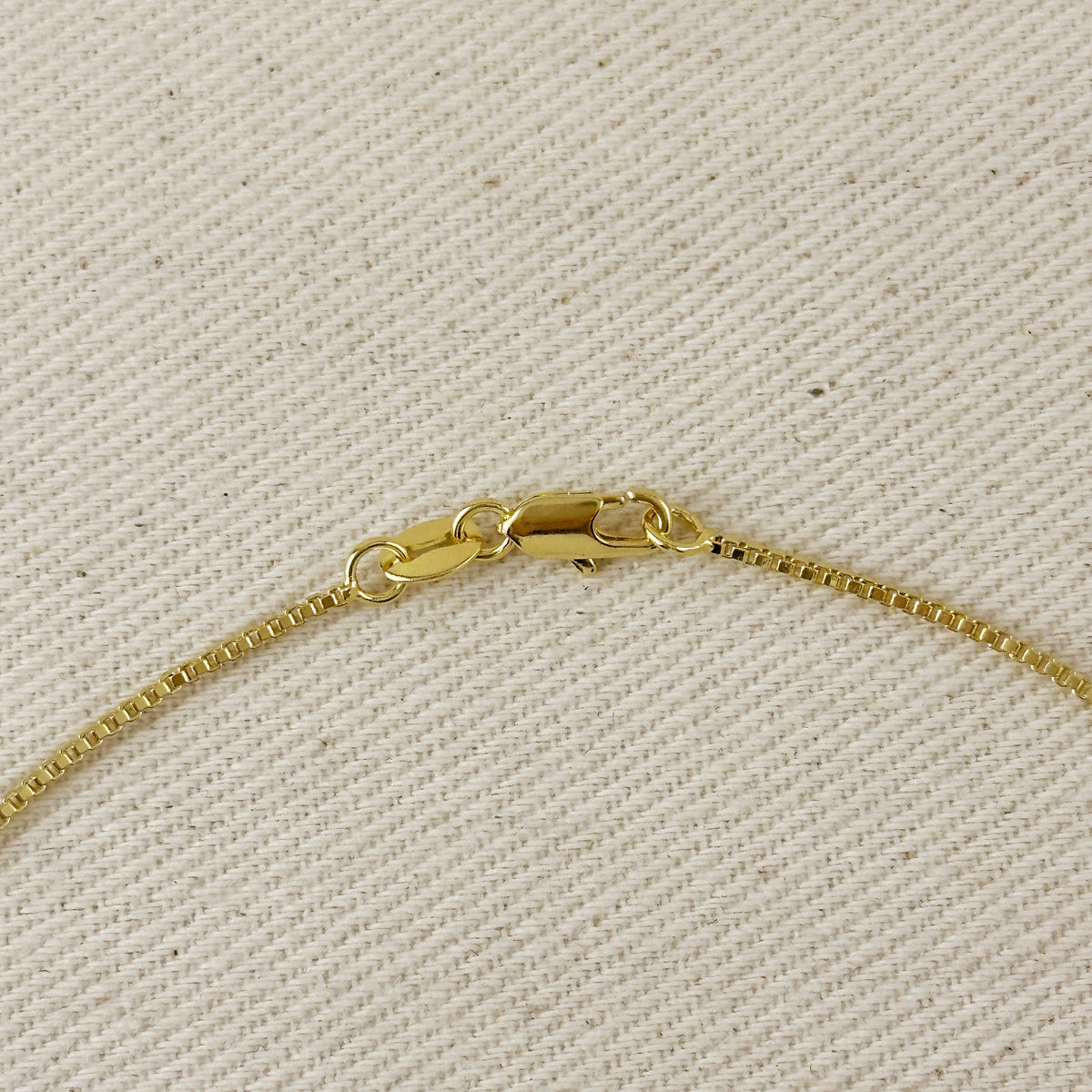 18k Gold Filled CZ & Pearl Drop Necklace