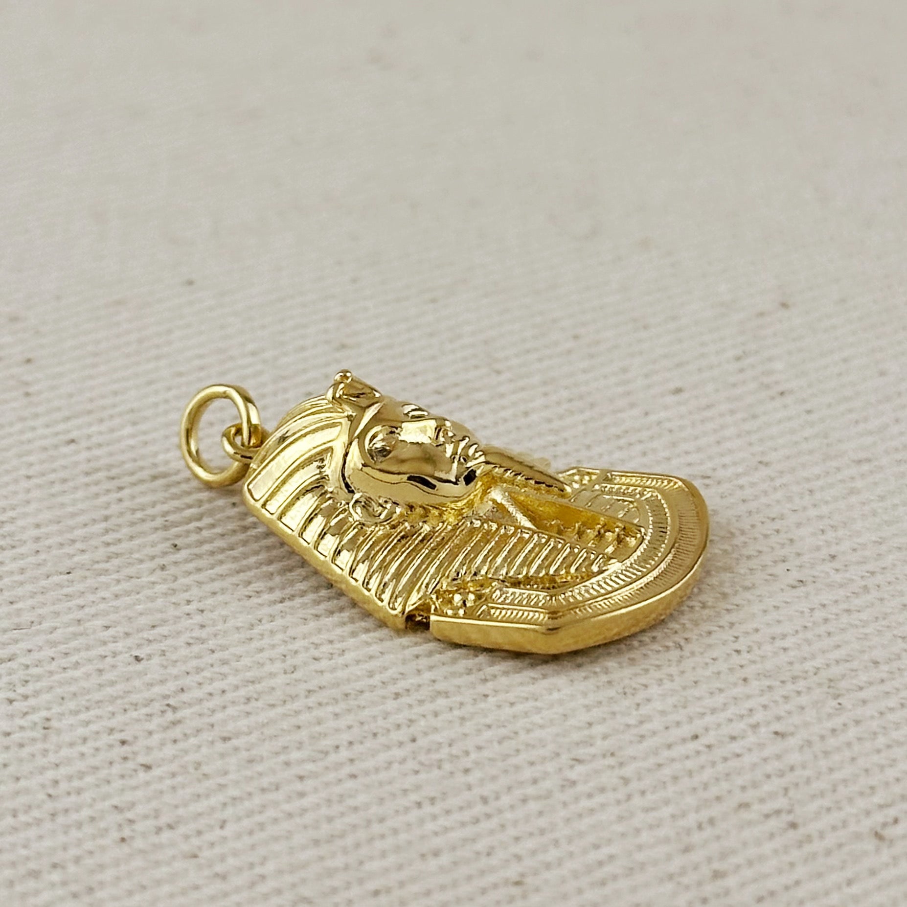 18k Gold Filled Egyptian Pharaoh Pendant