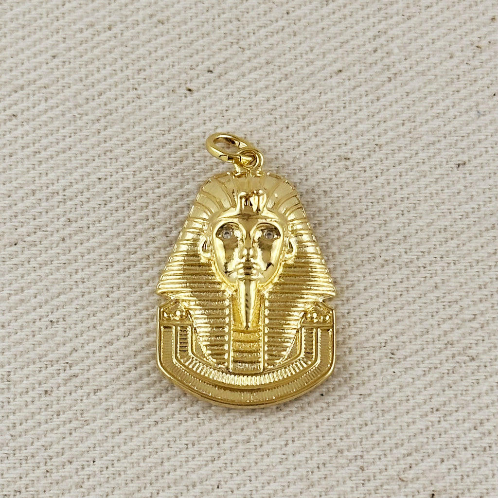 18k Gold Filled Egyptian Pharaoh Pendant