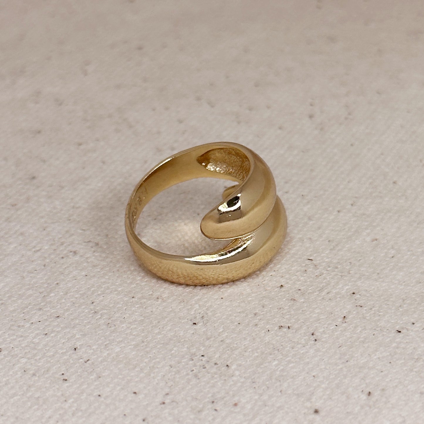 18k Gold Filled Wrap Around Ring