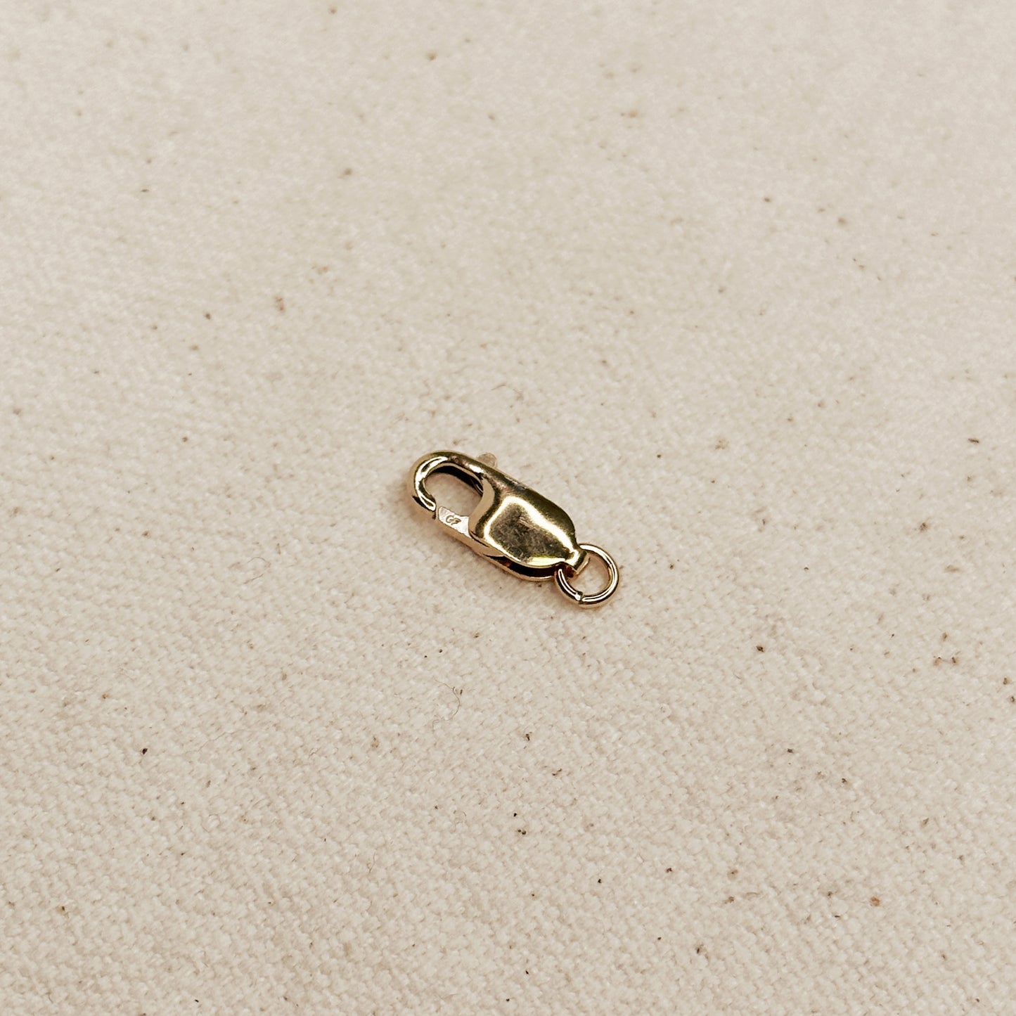 14k Gold Filled Lobster Claw #4 Clasp With Open Ring