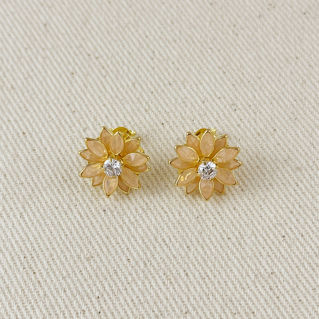 Colorful Flower Earrings