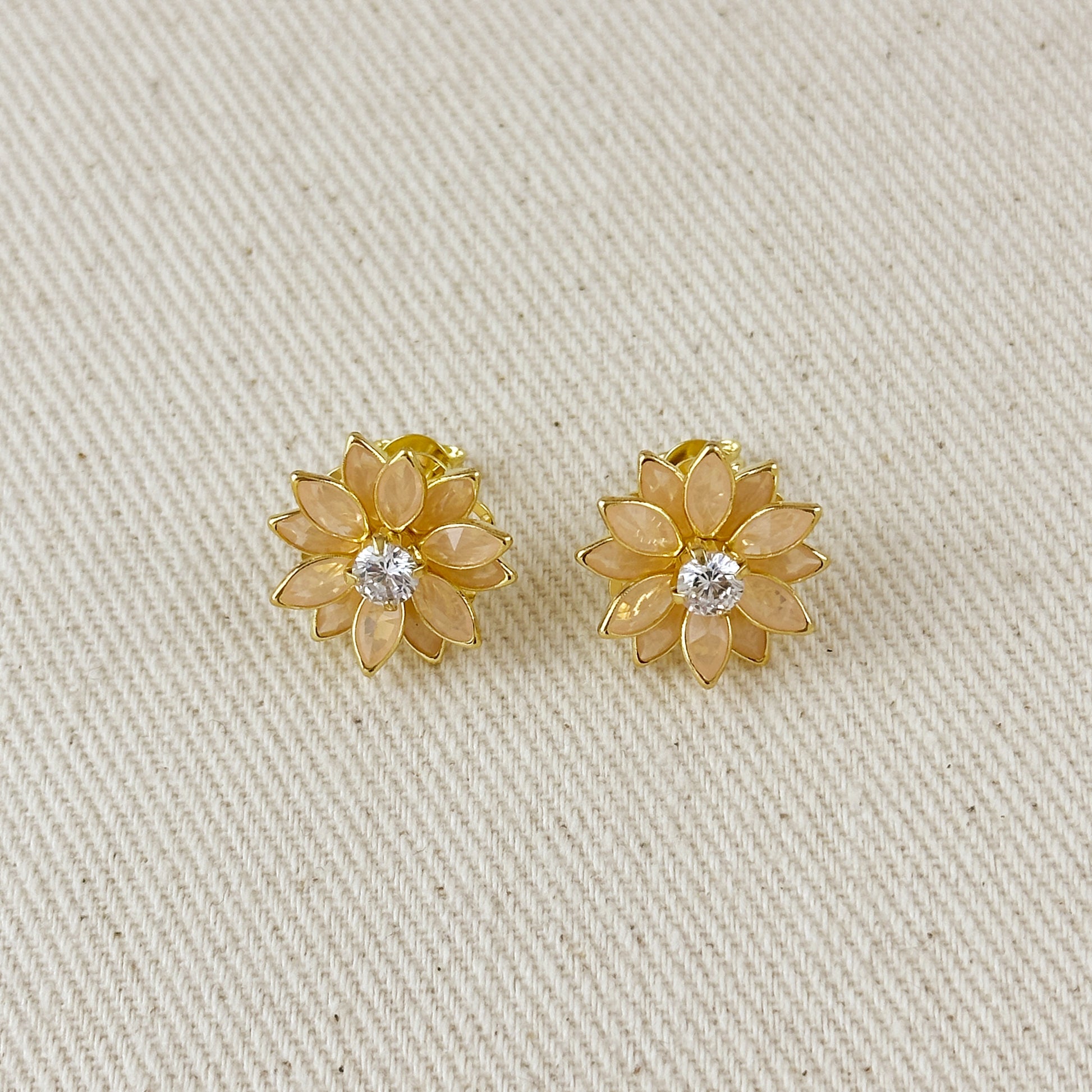 Colorful Flower Earrings