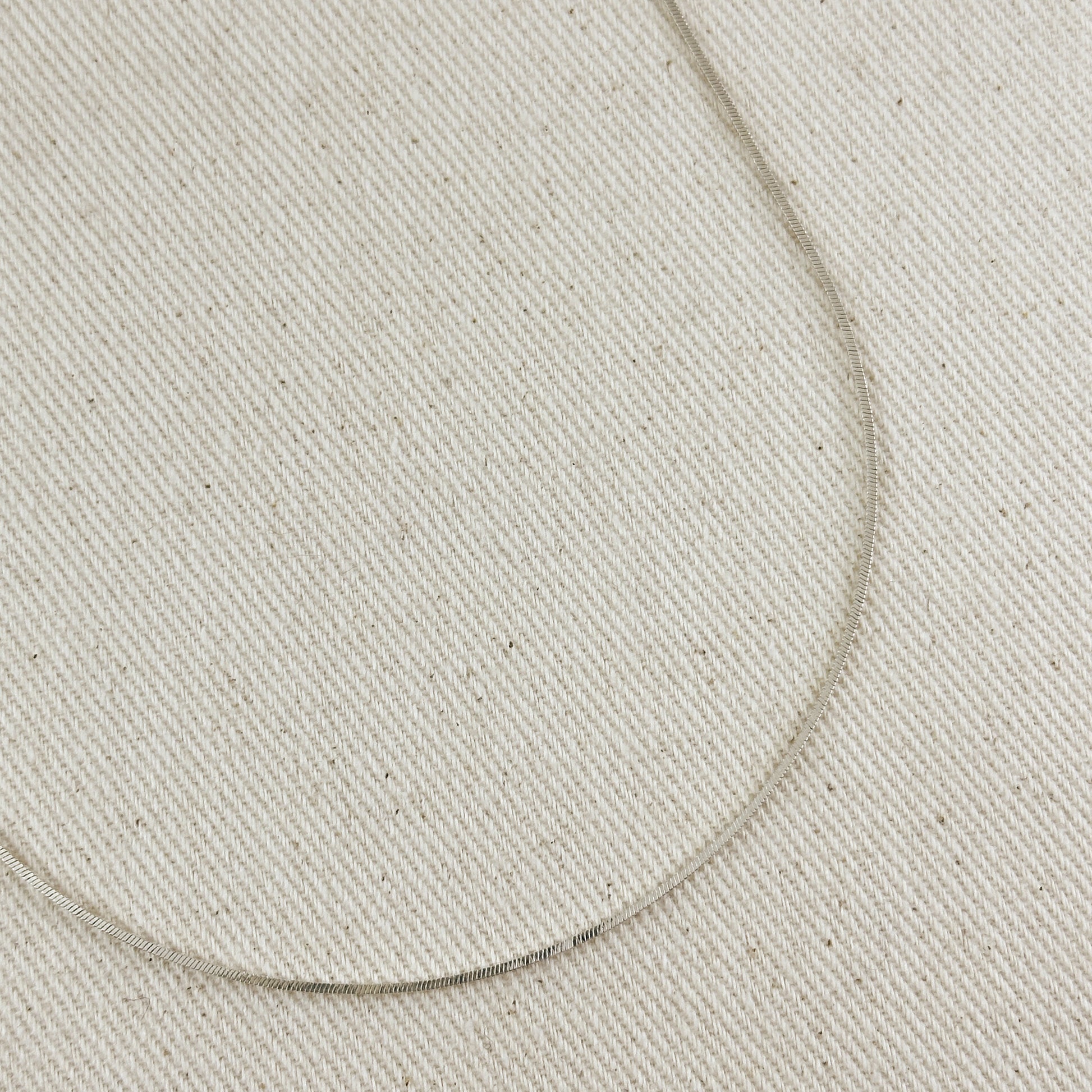 Sterling Silver Square Herringbone Chain 1.0mm